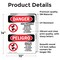 Signmission Safety Culture Sign, 10 in Width, Vinyl Decal, Rectangle, Bilingual OS-2PACK-DS-D-1014-VS-1502 - alternate 6